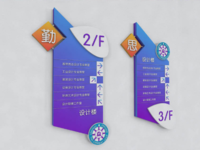 標識牌廠家：校園標識牌的設計依據(jù)