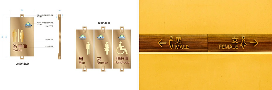洗手間標識